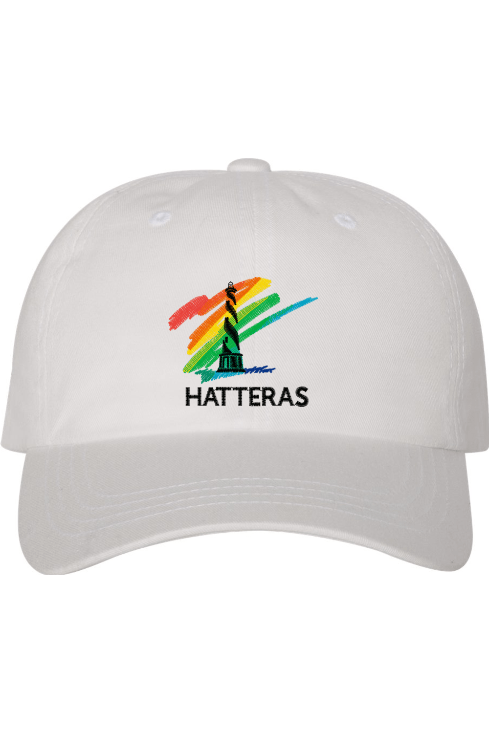Hatteras Embroidered Dad Hat Signature Lacrosse