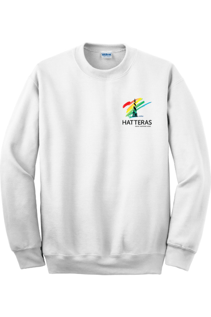 Hatteras - G120 Gildan DryBlend Crewneck Sweatshirt Signature Lacrosse