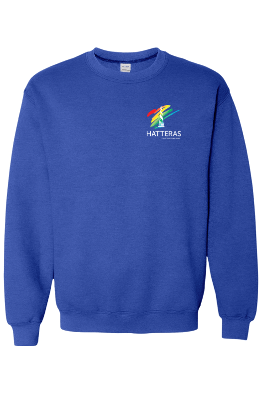 Hatteras Heavy Blend Crewneck Sweatshirt - Bulk Signature Lacrosse