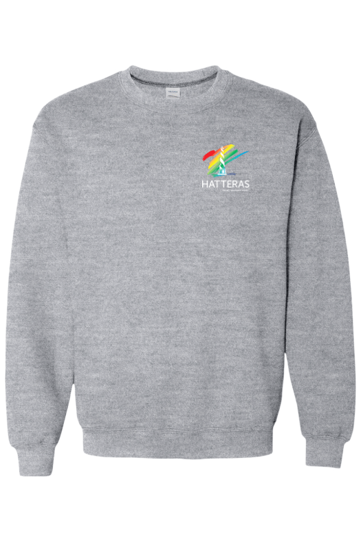 Hatteras Heavy Blend Crewneck Sweatshirt - Bulk Signature Lacrosse
