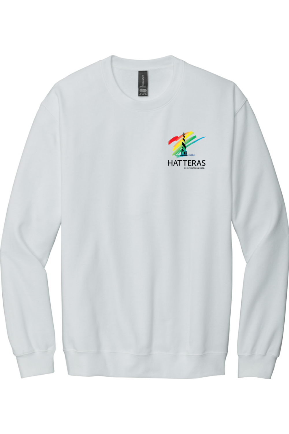 Hatteras - SF000 Gildan Softstyle Crewneck Sweatshirt Signature Lacrosse