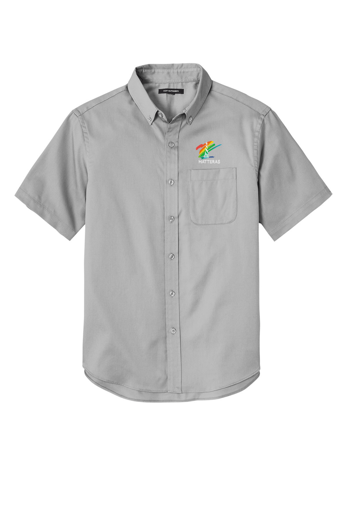 Hatteras Short Sleeve SuperPro React Twill Shirt Signature Lacrosse