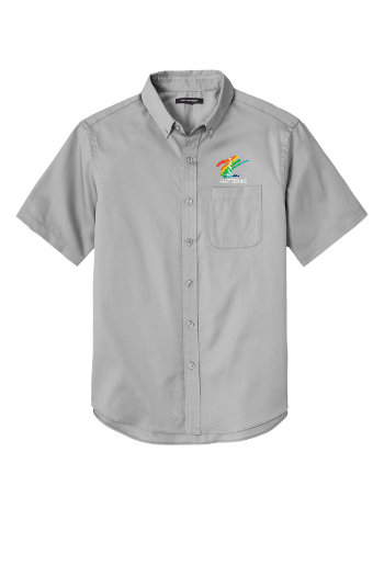 Hatteras Short Sleeve SuperPro React Twill Shirt - Bulk Signature Lacrosse