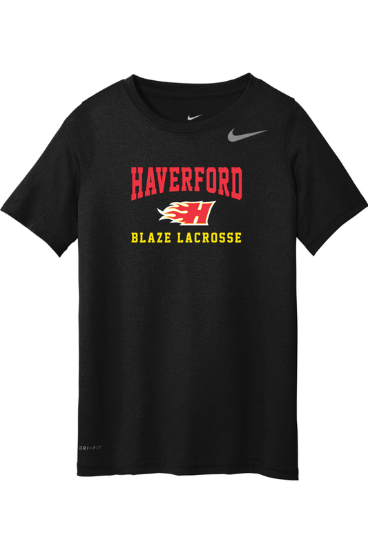 Haverford Blaze Lacrosse Nike Youth Team rLegend Tee Signature Lacrosse