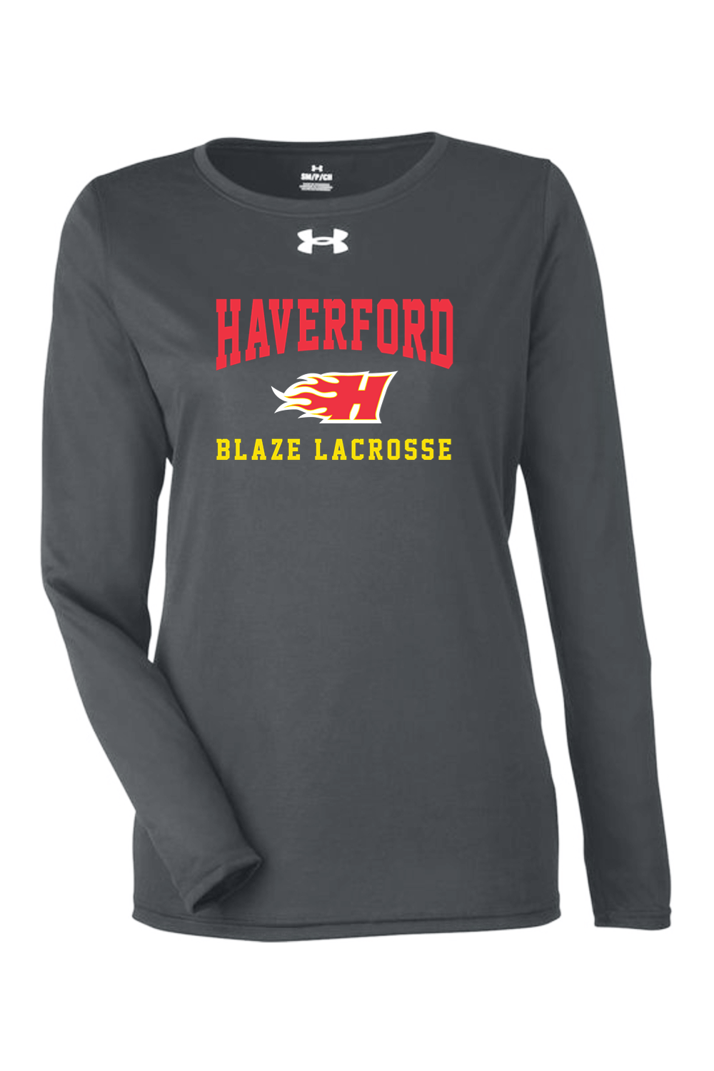 Haverford Blaze Lacrosse Under Armour Ladies' Team Tech Long-Sleeve T-Shirt Signature Lacrosse