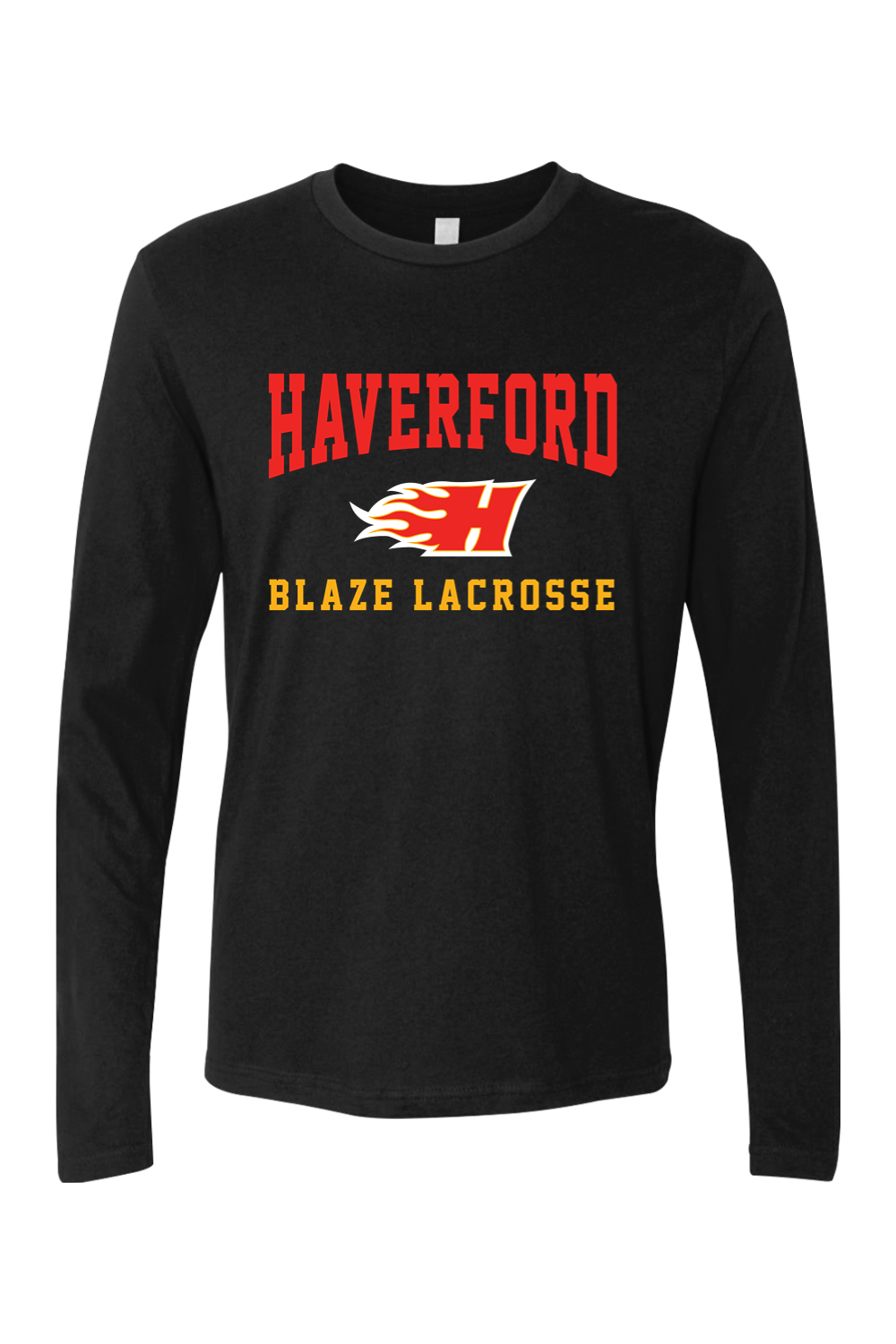 Haverford Blaze LC Adult Long Sleeve T-Shirt Signature Lacrosse