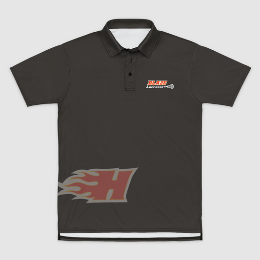 Haverford Blaze LC Adult Sublimated Athletic Polo Signature Lacrosse