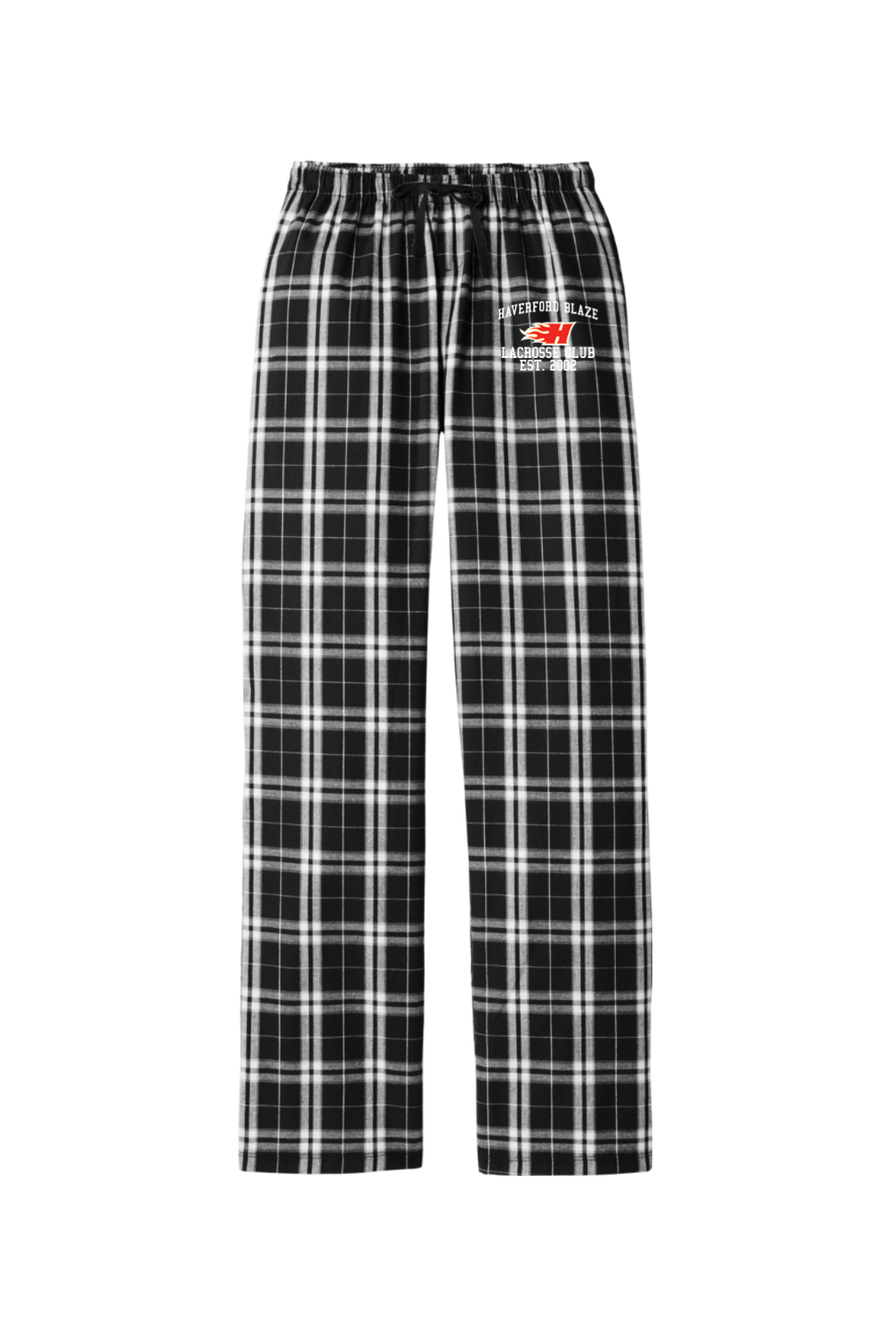 Haverford Blaze LC Adult Women's Flannel Plaid Pants Signature Lacrosse