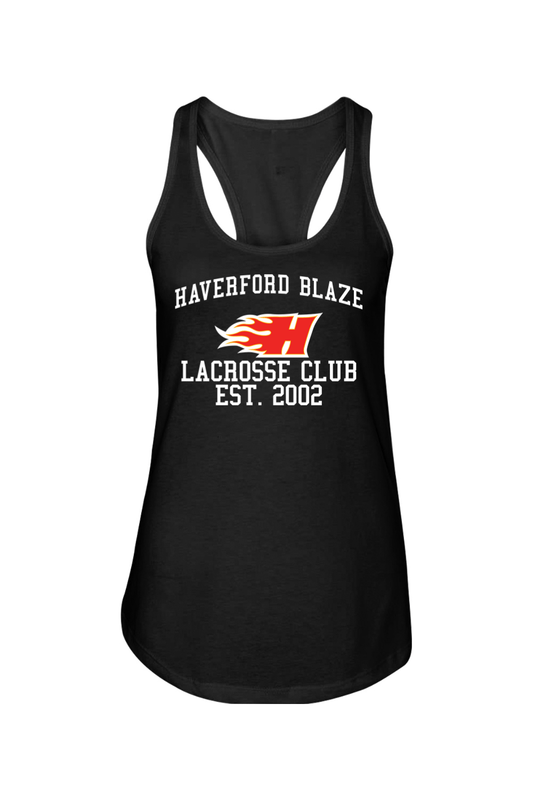 Haverford Blaze LC Adult Women's Tank Top Signature Lacrosse