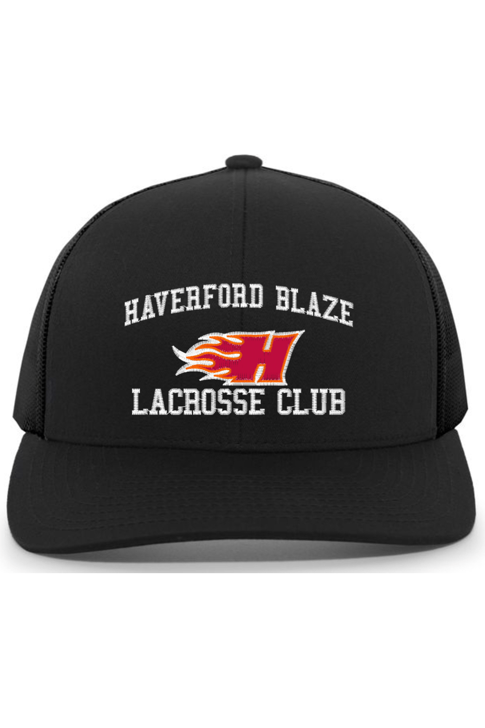 Haverford Blaze LC Embroidered Trucker Hat Signature Lacrosse