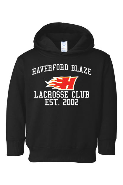 Haverford Blaze LC Toddler Fleece Hoodie Signature Lacrosse