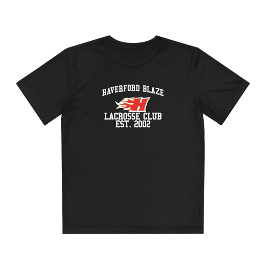 Haverford Blaze LC Youth Athletic T-Shirt Signature Lacrosse