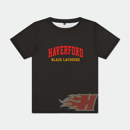 Haverford Blaze LC Youth Sublimated Athletic T-Shirt Signature Lacrosse