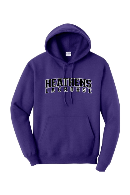 Heathens Lacrosse Adult Heavyweight Hoodie Signature Lacrosse