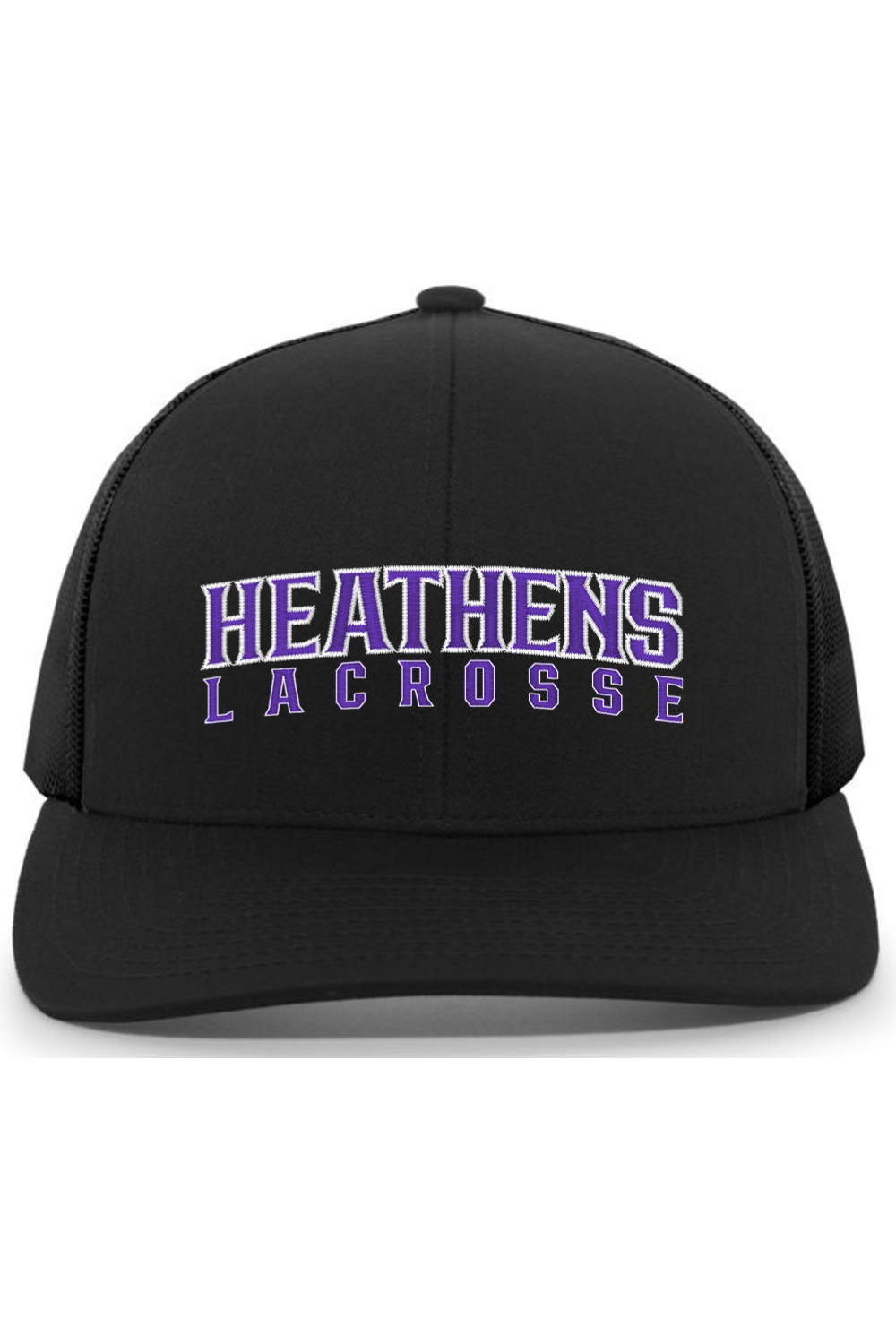 Heathens Lacrosse Embroidered Trucker Hat Signature Lacrosse
