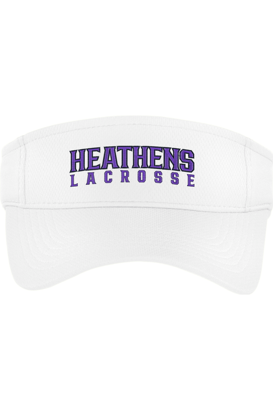 Heathens Lacrosse Embroidered Visor Signature Lacrosse