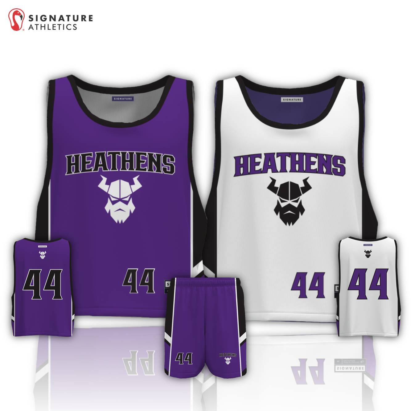 Heathens Lacrosse Men's 2 Piece Player Package: Heathens Lacrosse Signature Lacrosse