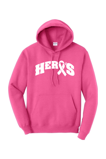 Hero's Girls YLC Adult Heavyweight Hoodie Signature Lacrosse