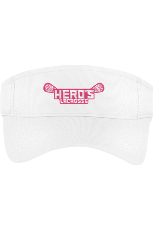 Hero's Girls YLC Embroidered Visor Signature Lacrosse