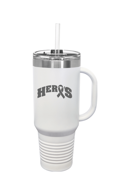 Hero's Girls YLC Insulated Travel Mug Signature Lacrosse