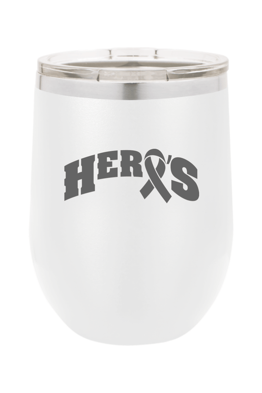 Hero's Girls YLC Insulated Wine Tumbler Signature Lacrosse