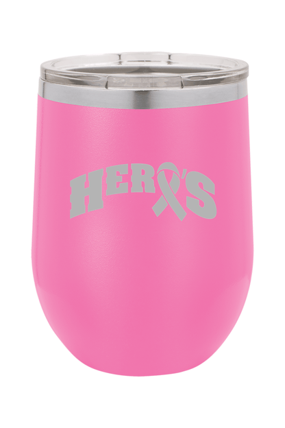 Hero's Girls YLC Insulated Wine Tumbler Signature Lacrosse