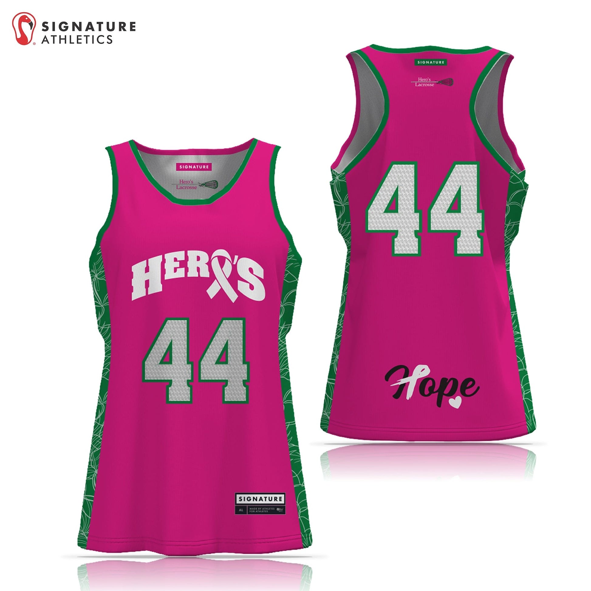 Hero's Lacrosse Women's 2 Piece Player Game Package P4 Signature Lacrosse