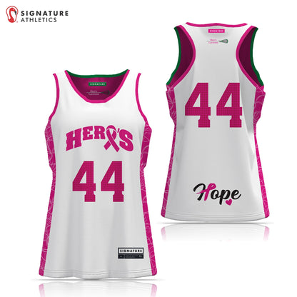 Hero's Lacrosse Women's Player Reversible Game Pinnie Signature Lacrosse