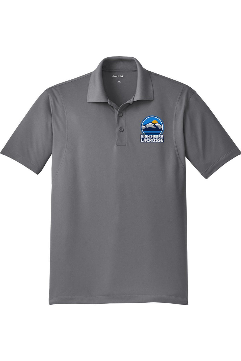 High Sierra Adult Embroidered Athletic Polo Signature Lacrosse