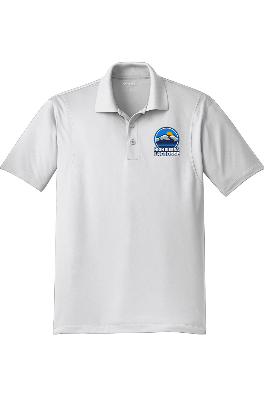 High Sierra Adult Embroidered Athletic Polo Signature Lacrosse