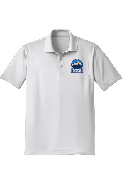 High Sierra Adult Embroidered Athletic Polo Signature Lacrosse