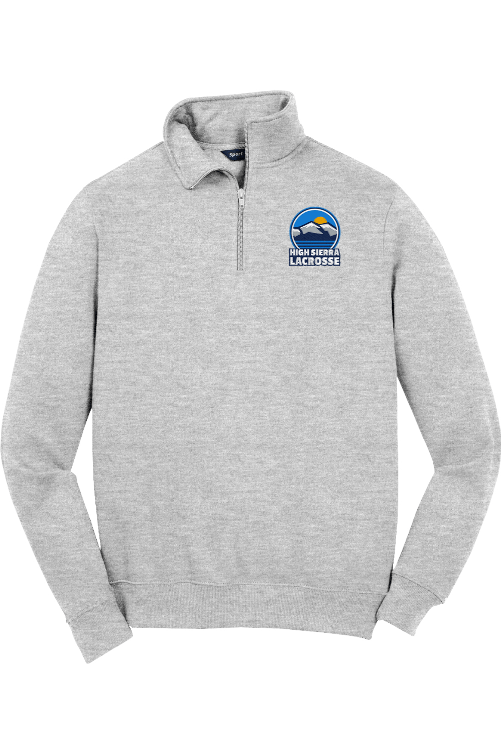 High Sierra Adult Embroidered Quarter-Zip Pullover Signature Lacrosse