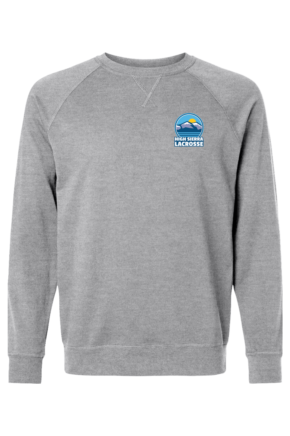 High Sierra Adult Heavyweight Raglan Long Sleeve Signature Lacrosse