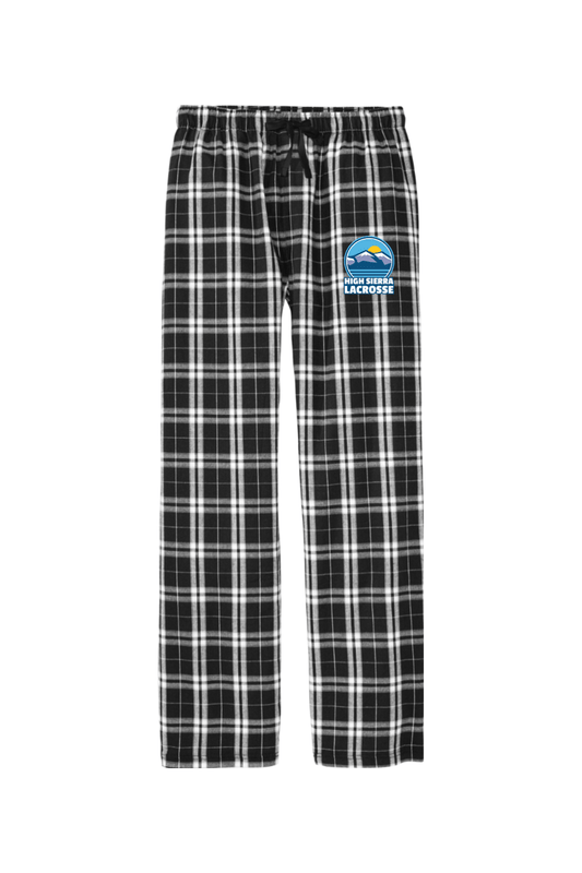 High Sierra Adult Men's Flannel Plaid Pants Signature Lacrosse