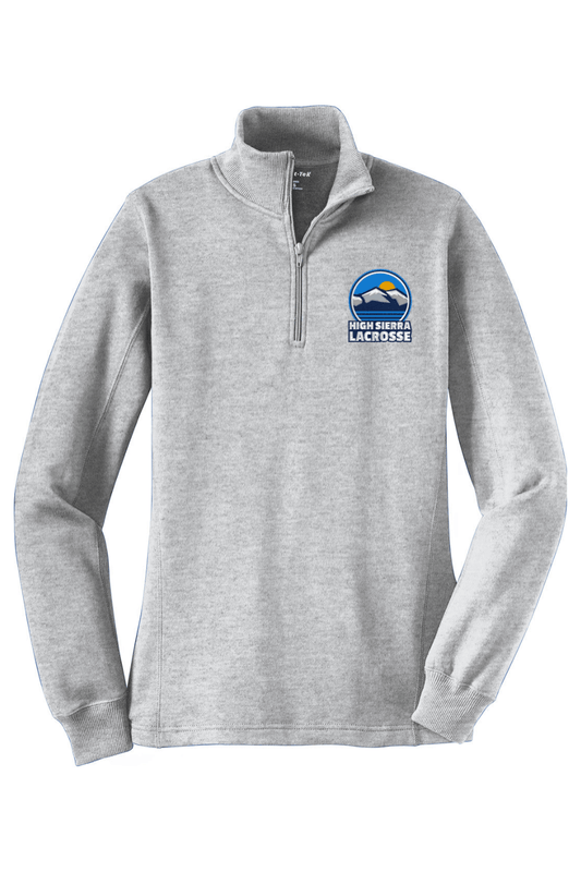 High Sierra Adult Women's Embroidered Quarter-Zip Pullover Signature Lacrosse