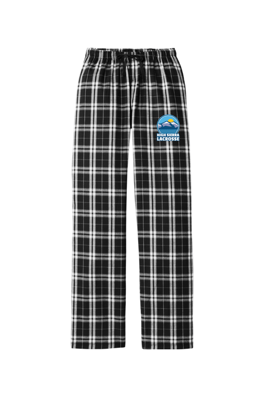 High Sierra Adult Women's Flannel Plaid Pants Signature Lacrosse