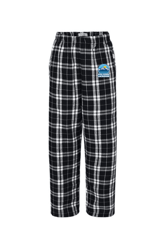 High Sierra Youth Flannel Pants Signature Lacrosse