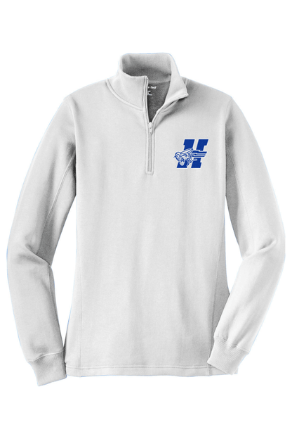 Holmdel Volleyball Adult Women's Embroidered Quarter-Zip Pullover Signature Lacrosse