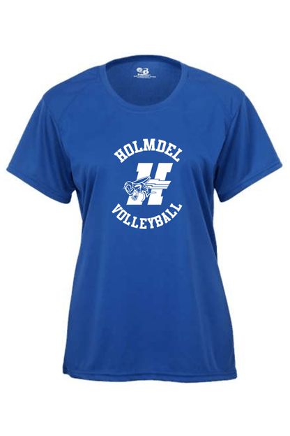 Holmdel Volleyball Youth Girl's Athletic T-Shirt Signature Lacrosse