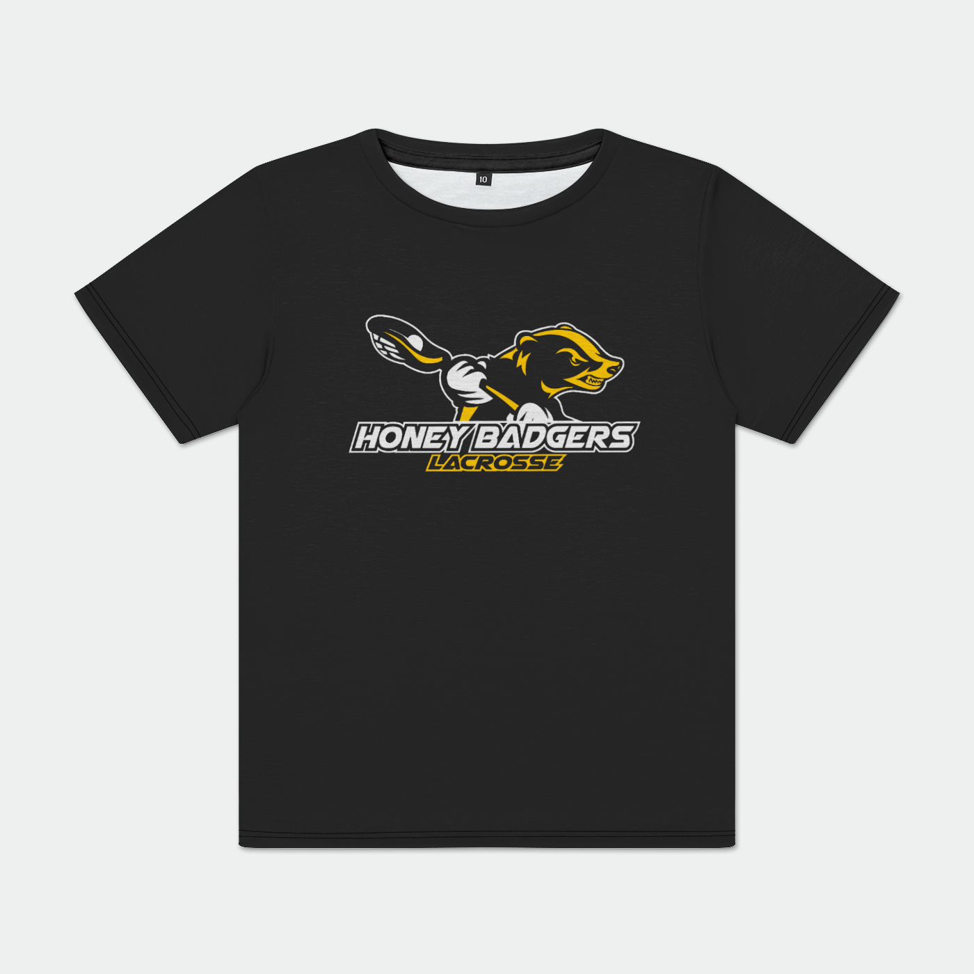 Honey Badgers LC Youth Sublimated Athletic T-Shirt Signature Lacrosse