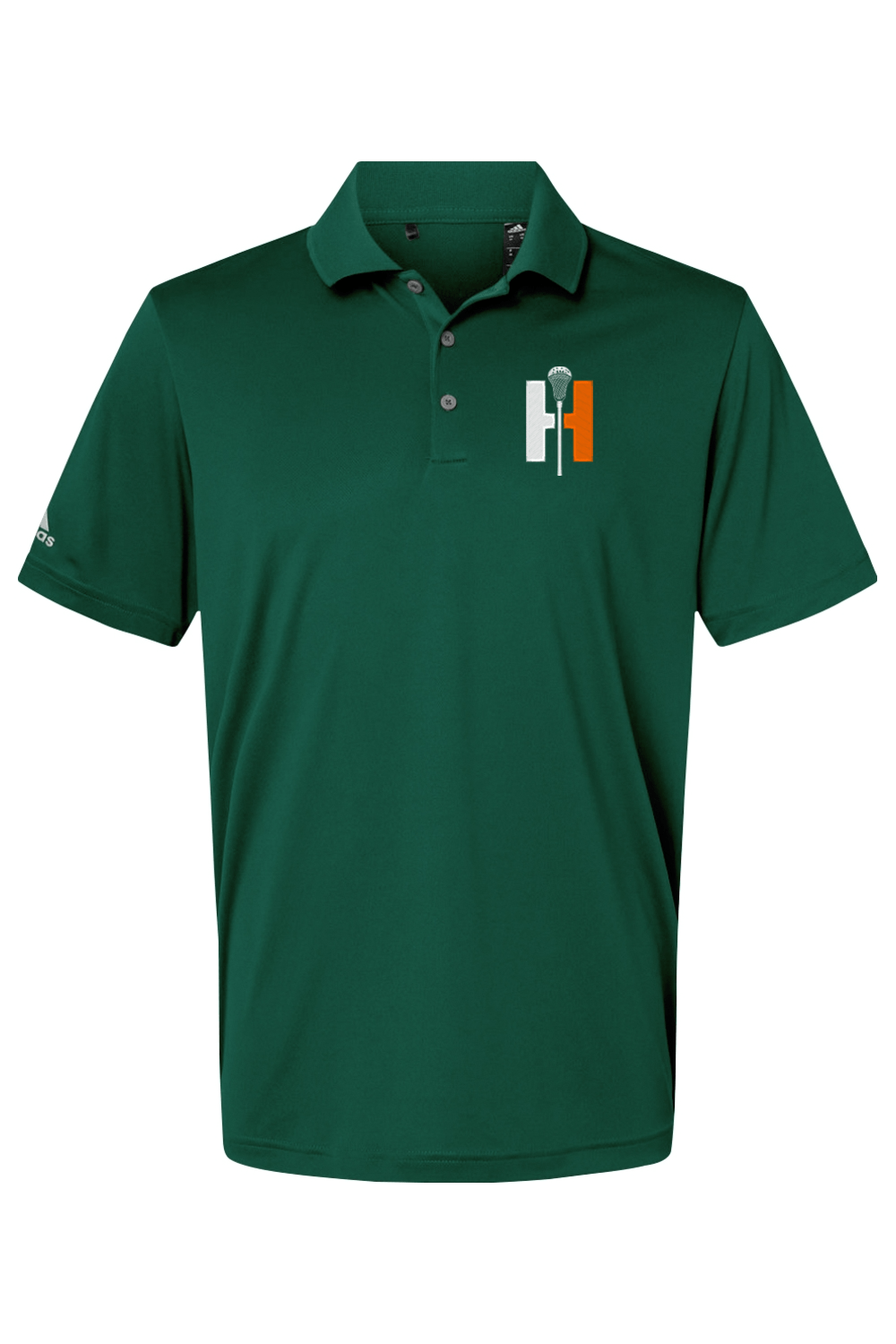 Hopkinton Lacrosse Adidas Performance Polo Signature Lacrosse