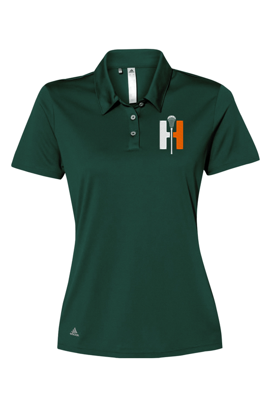 Hopkinton Lacrosse Adidas Women's Performance Polo Signature Lacrosse