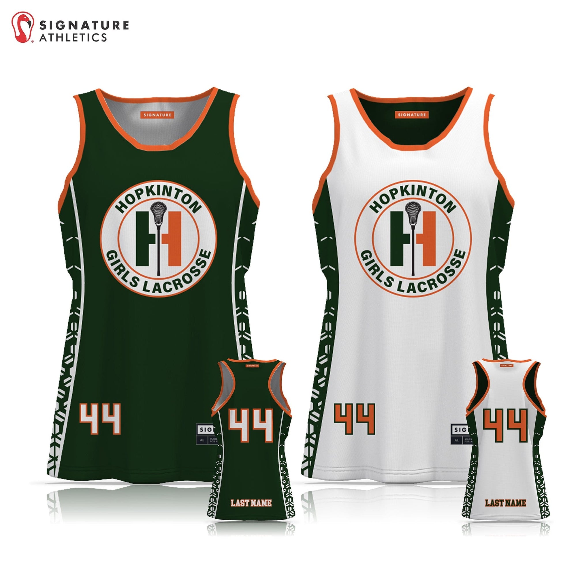 Hopkinton Lacrosse Women's Player Reversible Game Pinnie: 2028-2029 Signature Lacrosse