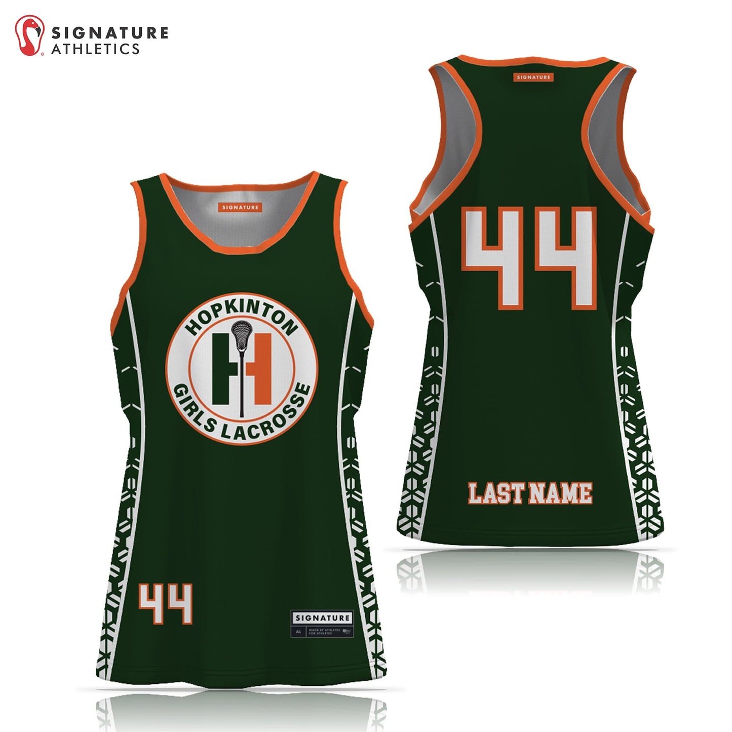 Hopkinton Lacrosse Women's Player Reversible Game Pinnie Signature Lacrosse