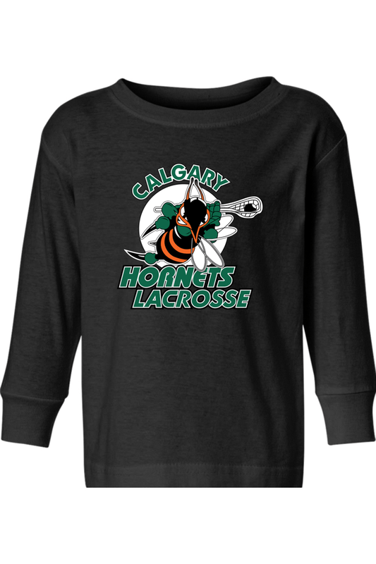 Hornets Lacrosse Toddler Long Sleeve T-Shirt Signature Lacrosse