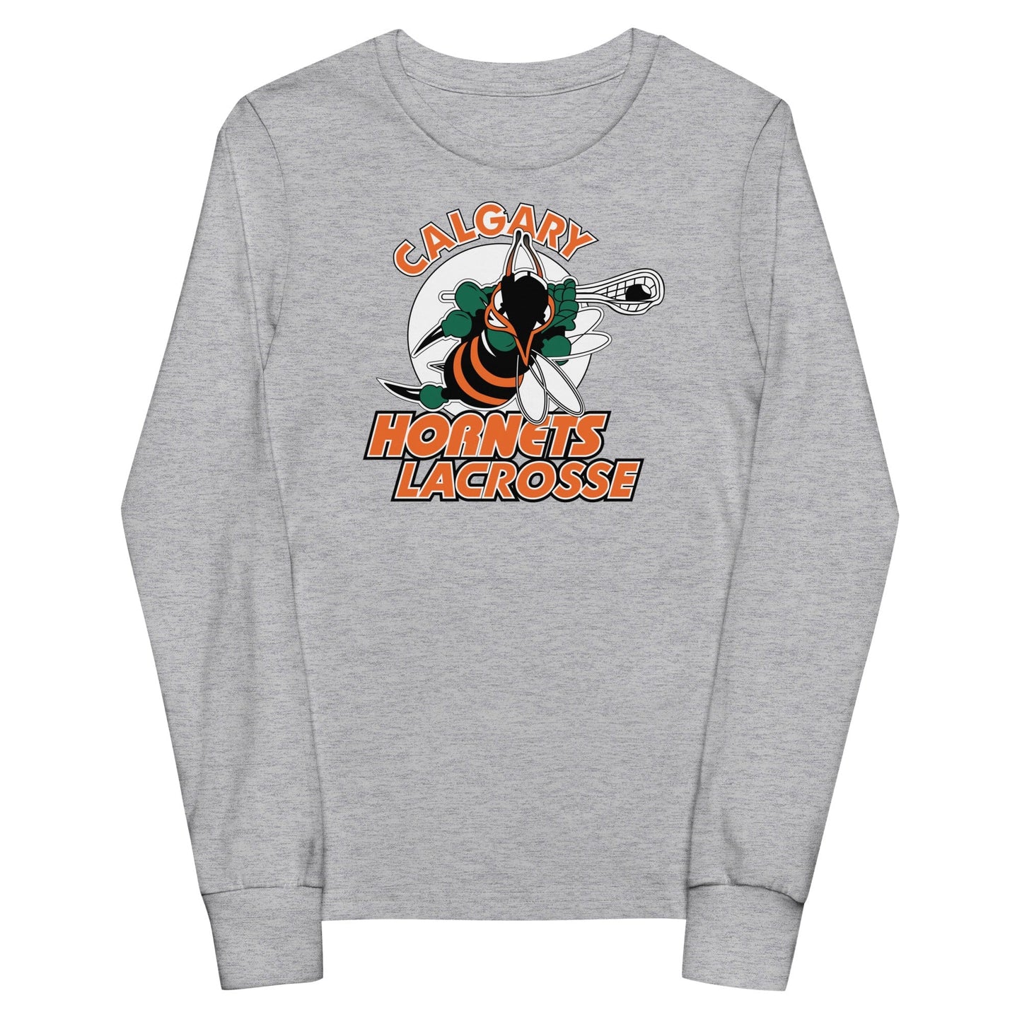 Hornets Lacrosse Youth Cotton Long Sleeve T-Shirt Signature Lacrosse