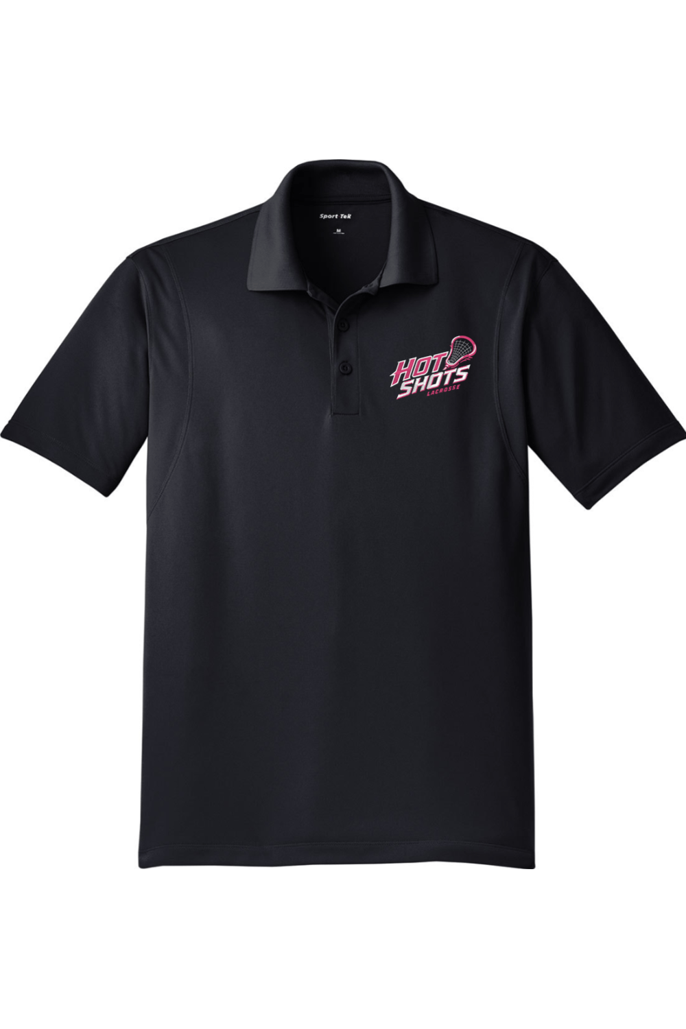 Hot Shots Lacrosse Adult Embroidered Athletic Polo Signature Lacrosse
