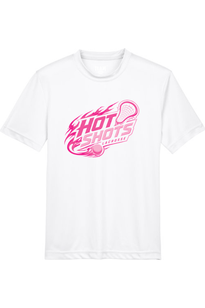 Hot Shots Lacrosse Youth Athletic T-Shirt Signature Lacrosse