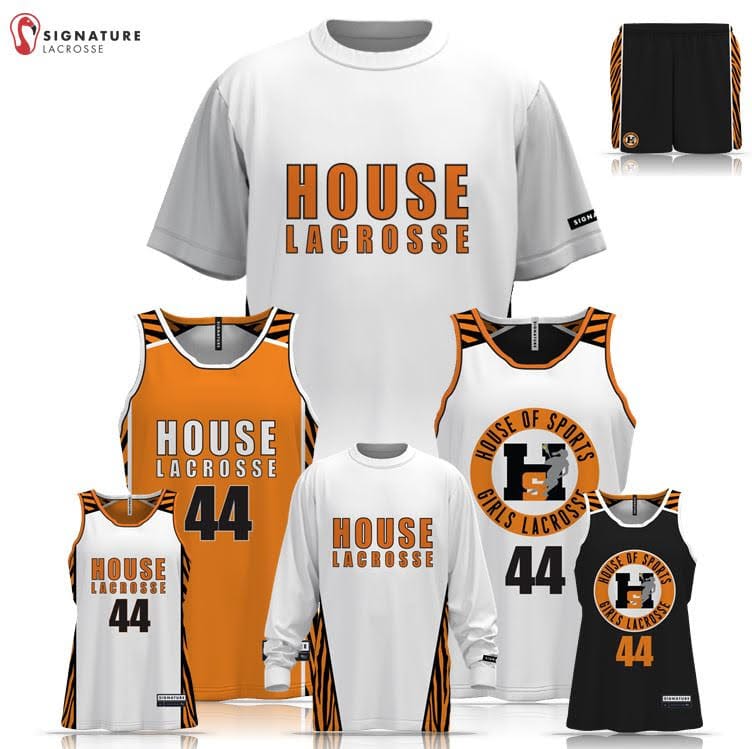 House of Sports Girls Lacrosse Women's 5 Piece Player Game Package:2027 Signature Lacrosse