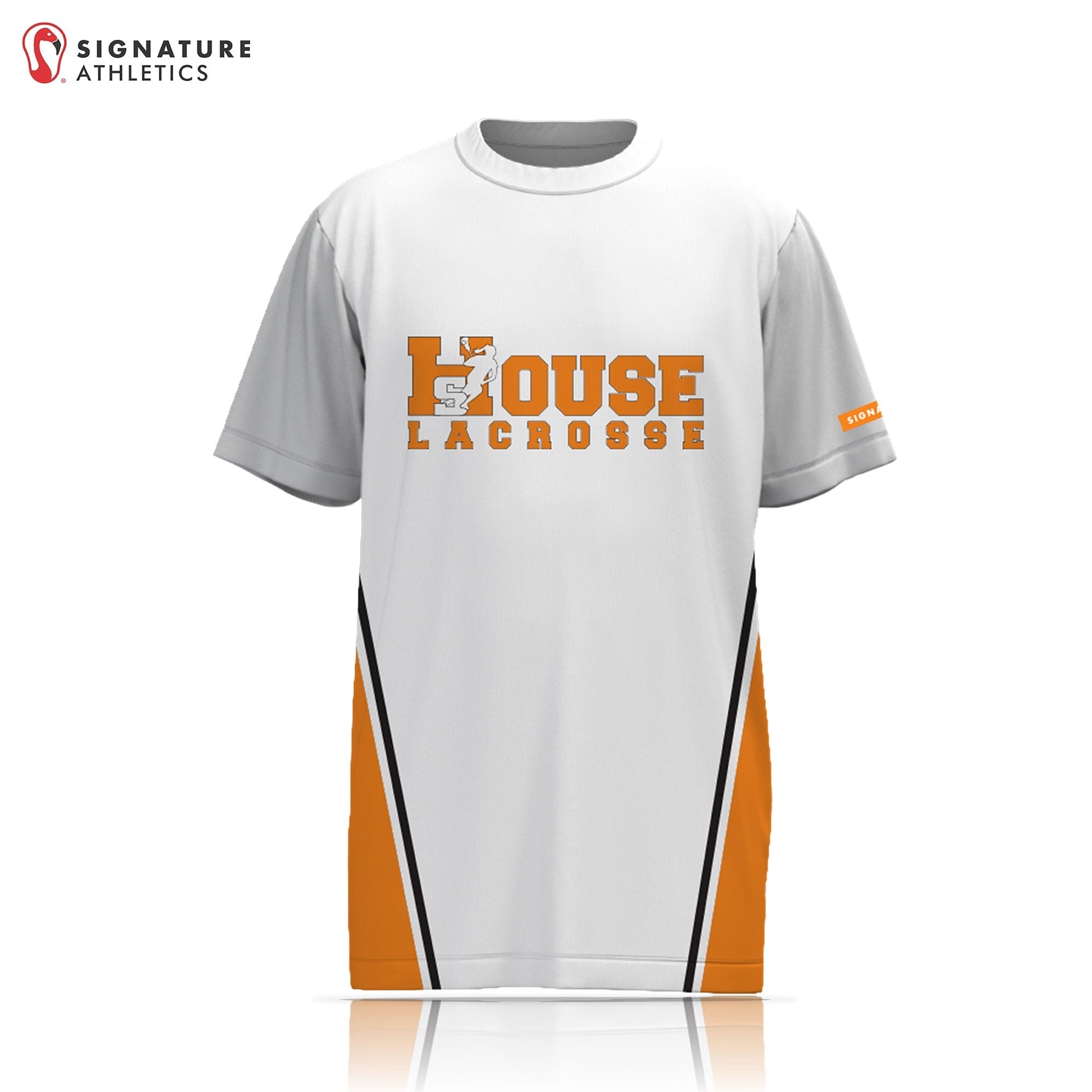 House of Sports Girls Short Sleeve Tech Tee: 2026 Signature Lacrosse